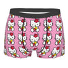 Custom Male Cool Hello Kitty Men Underwear Boxer Briefs Soft Shorts Panties Underpants