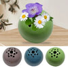 Resin Handmade Vase Flower Stone Table Decor Vase for Hydroponics Plants Stone Pot Dried Flower Crafts Home Decor Gifts