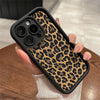 Leopard Print Pattern Phone Case For iPhone 11 12 13 14 15 16 Pro Max X XR XS Max 7 8 Shockproof Silicone Soft TPU Back Cover