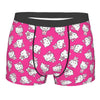 Custom Male Cool Hello Kitty Men Underwear Boxer Briefs Soft Shorts Panties Underpants