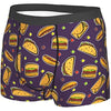 Taco Print Men Underwear Boxer Briefs Regular Sport Mens Boxer Briefs Underwear Men