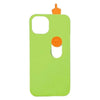 3D Printed Middle Sliding Finger Sliding Phone Case Funny Middle Finger Phone Case for IPhone 11 12 13 14 15 Anti Drop Covers