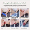 Handmade Manicure Christmas New Year's Year Elements Removable Reproducible Reproducible Manicure Nail Patch