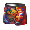 Judas Priest Accessories British Steel Firepower Men Boxer Briefs Breathable Underwear Top Quality Print Shorts Birthday Gifts