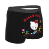 Custom Male Cool Hello Kitty Men Underwear Boxer Briefs Soft Shorts Panties Underpants