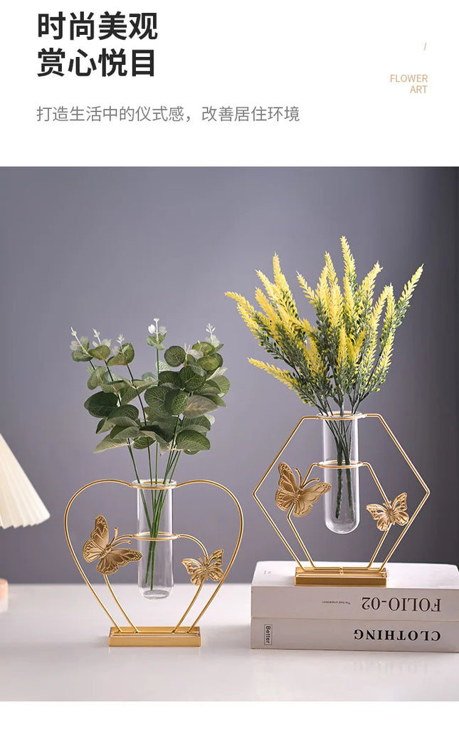 Home fake flower decorations, living room desktop, artificial flower arrangement, dining table,  vase ornaments, decorations.