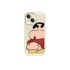 C-Crayon S-ShinChan Cartoon Phone Case For iPhone 15 14 13 12 11 Pro Max 15 14 8 7 6 Plus X XS Max 8 7 6 Silicone Non-Slip Cover