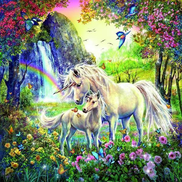 Young Unicorn 5D Diamond Painting Kit