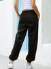 Graphic Print Loose Jogger Sweatpants, Casual Elastic Waist Pocket Pants For Fall & Winter, Women's Clothing