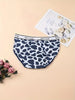 6 Pcs Letter High-Waisted Breathable Stretch Women's Menstrual Panties