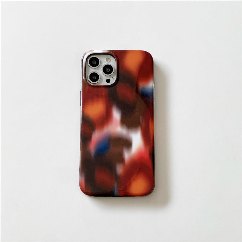 Colorful Leopard Print Flower Phone Case Cover