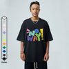 Letter NOWAY Summer Pure Cotton Fashion Casual T-shirt