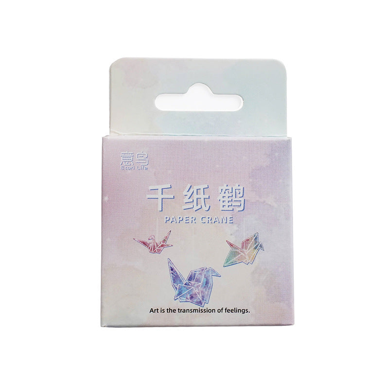 Paper Crane Cute Journal Diary DIY Decorative Stickers