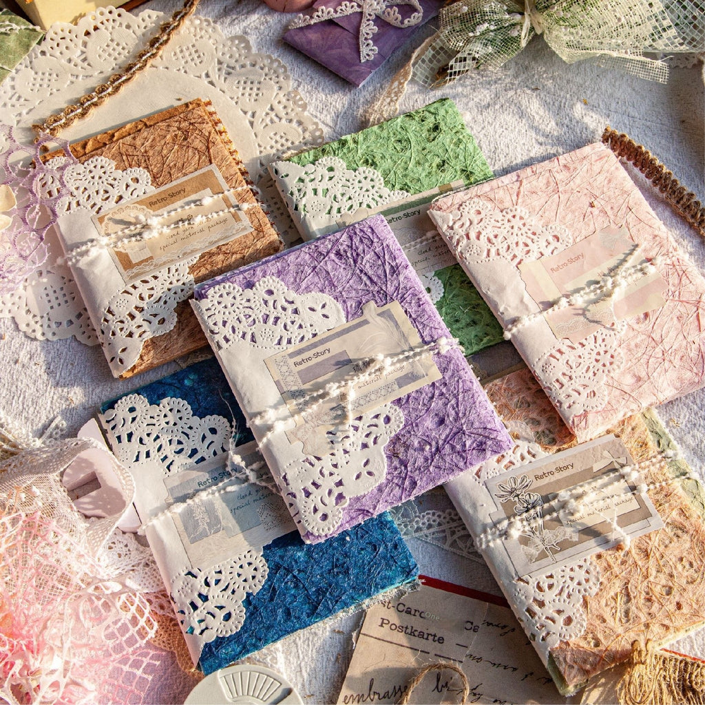 Cloud Yarn Series Light Retro Hollow Journal Decoration