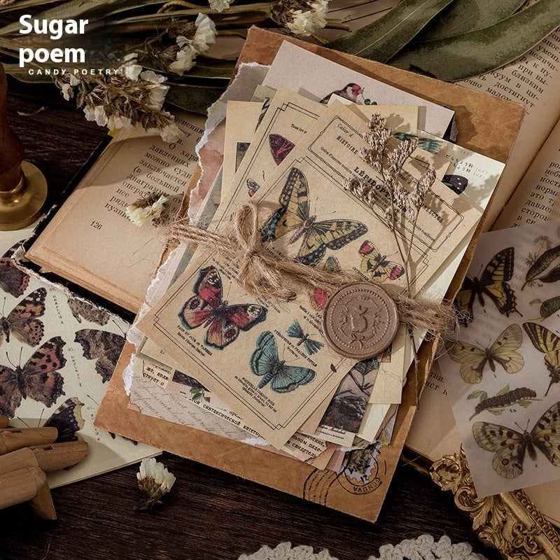 Material Box-packed Stickers Creative Journal Material Pasteup