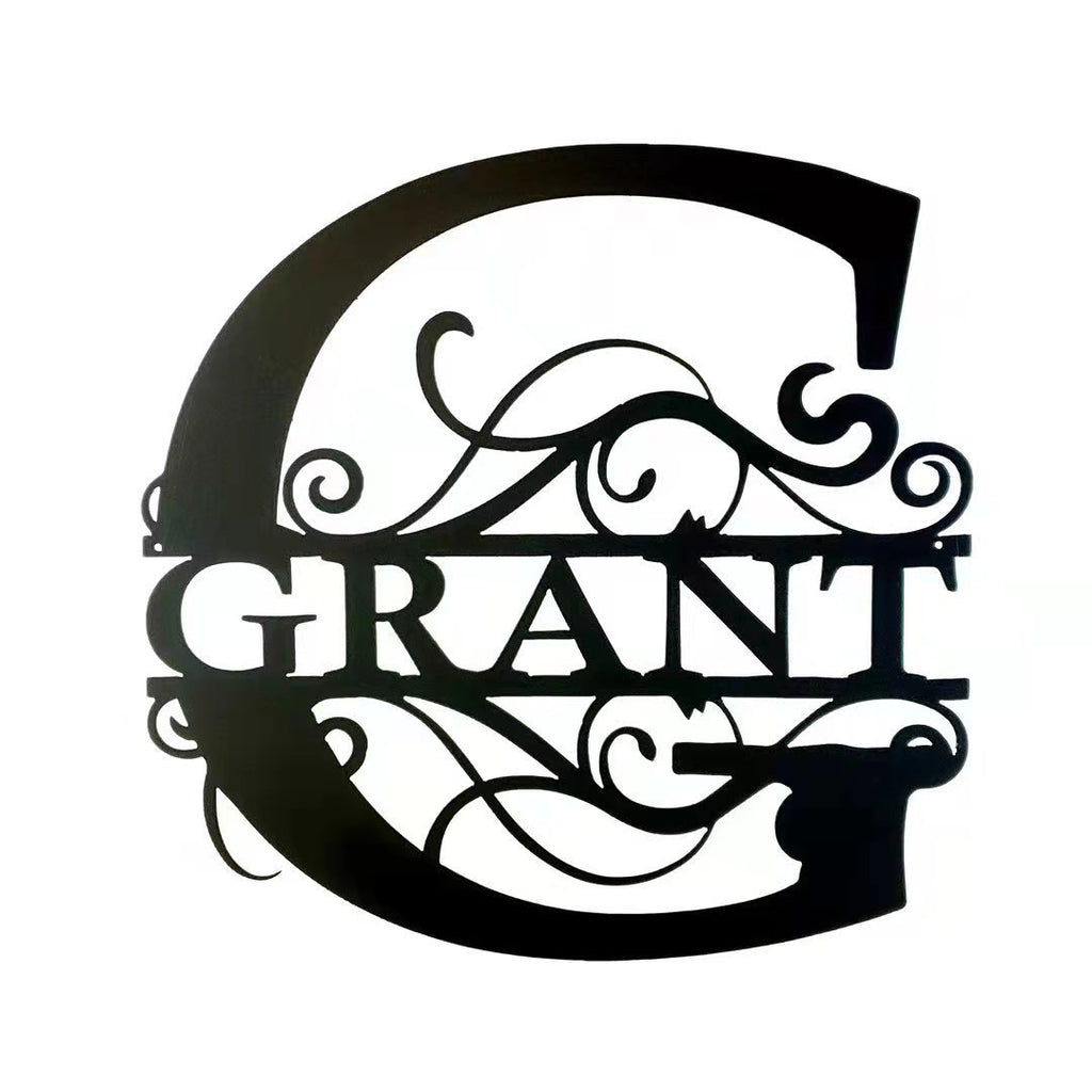 New Metal Iron Art Letter Wall Decorative Crafts In Stock Wholesale
