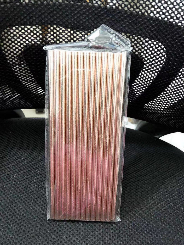 High End Bronzing Gold Party Cutlery Paper Cups And Plates