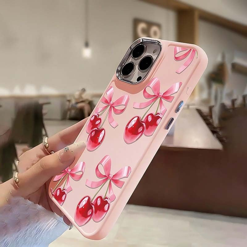 Cherry Protective Cover Soft TPU Phone Case