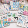 Journal Material Collage Event-recording Pocketbook Tearable Mini Wow
