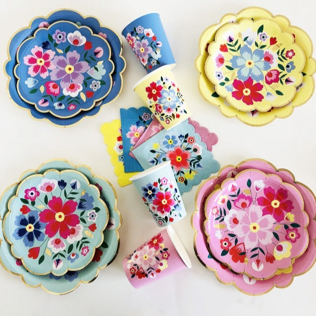 Chinese Style National Style Series Shaped Flowers High-end Party Paper Pallet