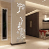 Crystal Mirror Wall Stickers Three Dimensional