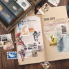 Mojing Retro Style Mini Mini Card Creative Journal Decoration
