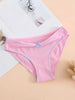 7 Pcs Soft & Breathable One Week Colorful Women's Bikini Panties, Intimates Briefs Underwear & Lingerie