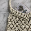 Ins Hollow Cotton Straw Woven Casual Bag