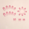 Gradient Girl Pure Desire Oval Fake Nails