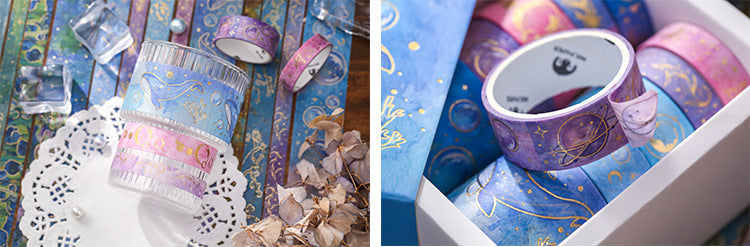 Retro Good-looking Oil Painting Journal Material