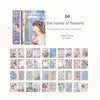 Double-sided Material Journal Book Retro Collage Background Note Paper