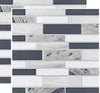 Simulation Marble Embossed Mosaic Pattern Tile Sticker Kitchen Bathroom Wash Basin Decoration