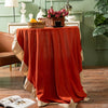 Simple And Stylish Round Table Cloth Cover