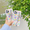 Butterfly Love Leather Soft Rubber Bracelet Phone Case