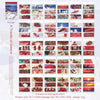 Each Trip Series Travel Theme Journal Decorative Source Material