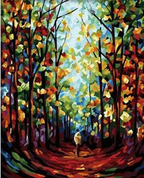 Digital Frame Oil Painting Coloring Painting