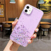 Starry Sky Silver Foil Glitter Epoxy Phone Case
