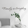 Family Is Everything English Motto Wall Stickers Family Removable Wall Stickers FX1077