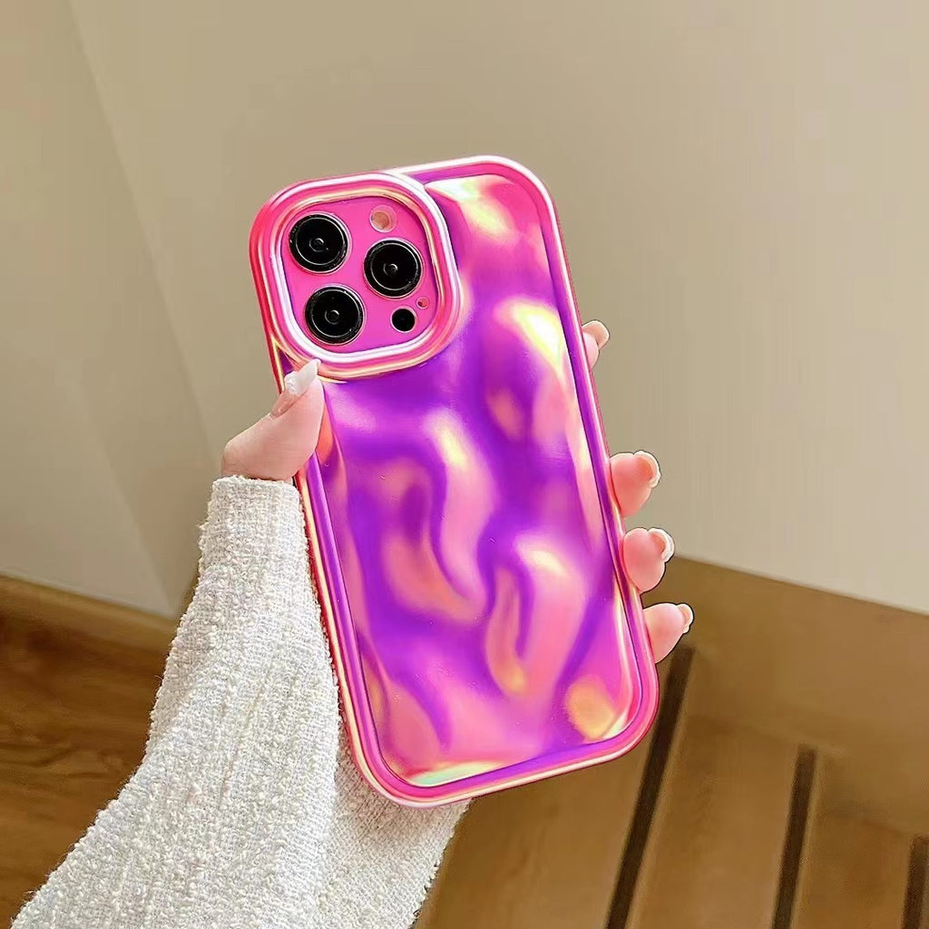 All Wrapped Creative Light Meteorite Pattern Mobile Phone Protective Cover