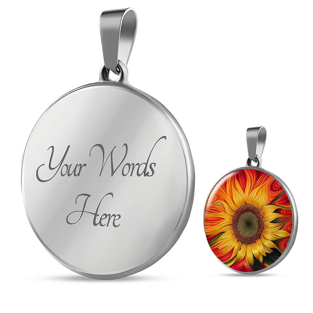 Golden-Rayed Sunflower Jewelry