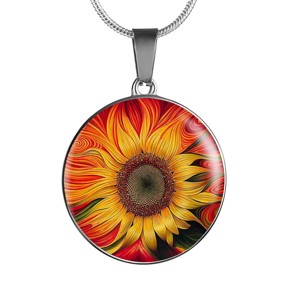 Golden-Rayed Sunflower Jewelry