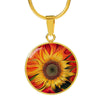 Golden-Rayed Sunflower Jewelry