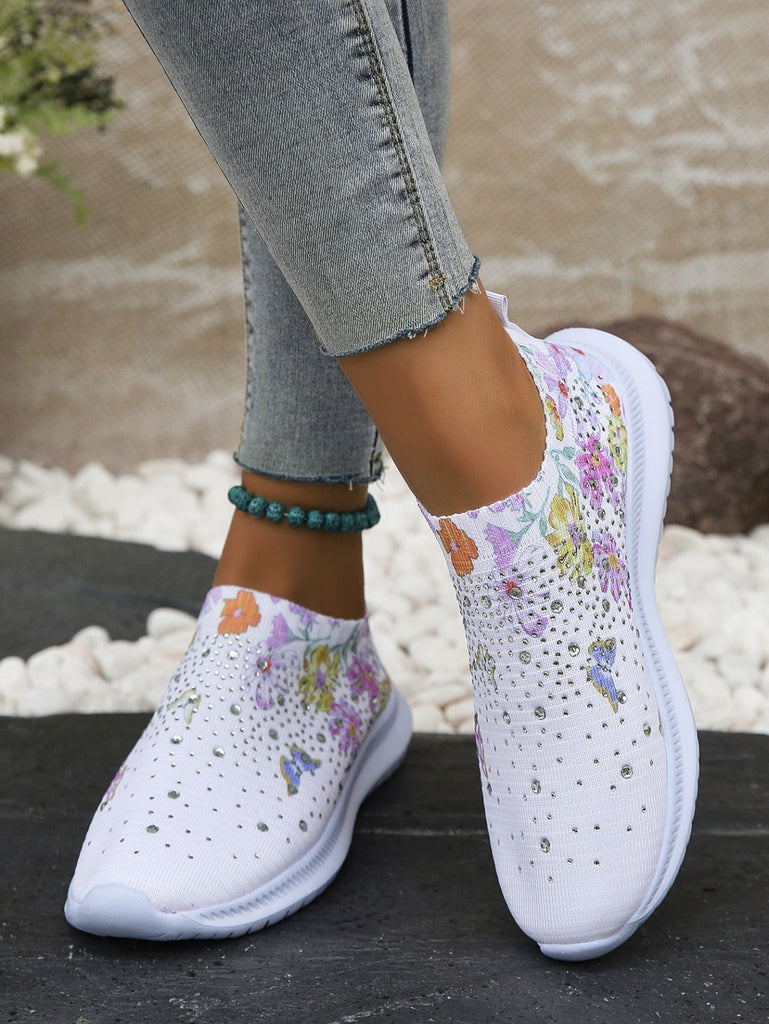 Women's Running Shoes Printed Flowers