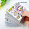 100 Non-duplicate PET Journal Stickers