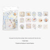 Japanese Paper Gold Foil Stickers Pack Journal Material