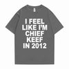 Men's Printed Cotton Short-sleeved T-shirt