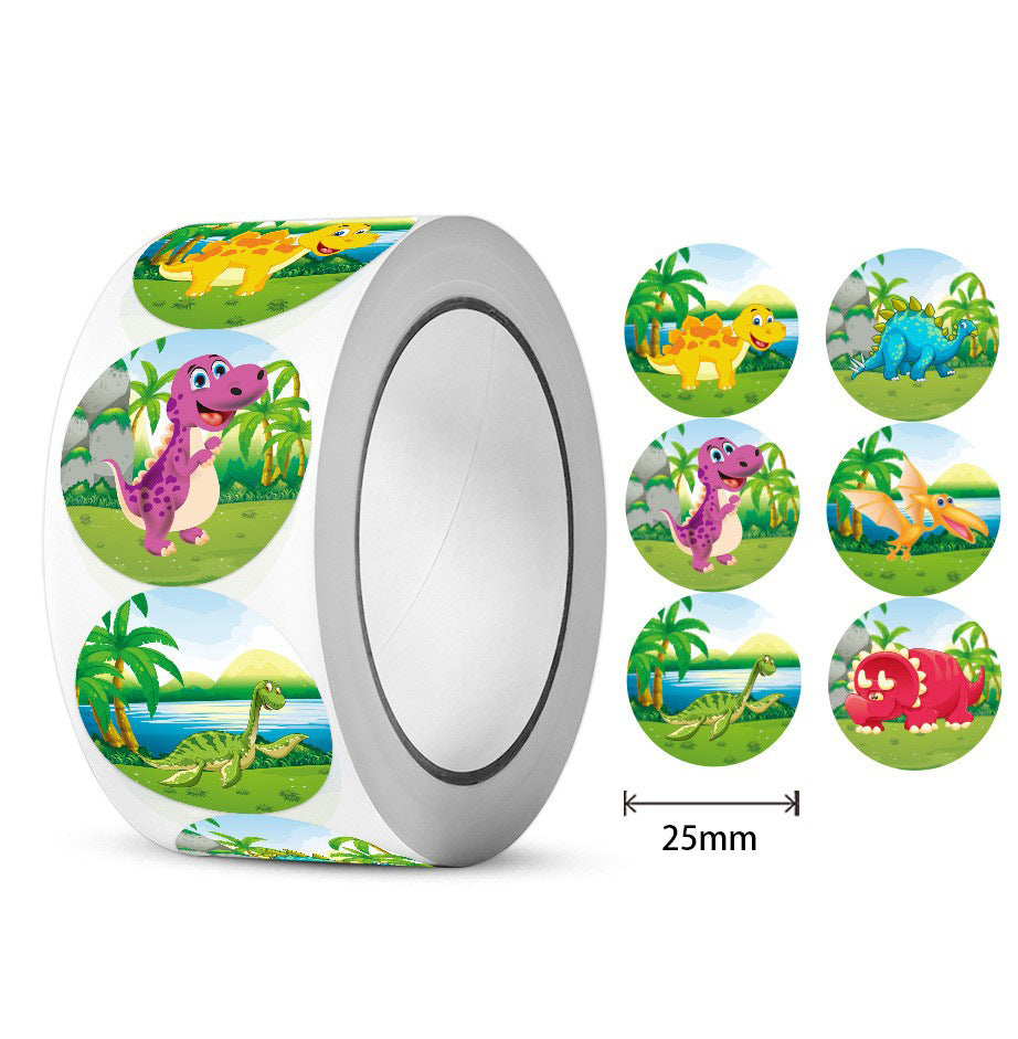 Cute Animal Reward Stickers Children Stickers Self-adhesive Label