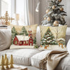 Christmas pillow covers - Preppy Christmas Throw Pillow Covers - 4-Pack, 18x18 - Deck the Halls in Style