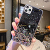 Starry Sky Silver Foil Glitter Epoxy Phone Case
