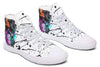 Printed Couple High-top Canvas Shoes